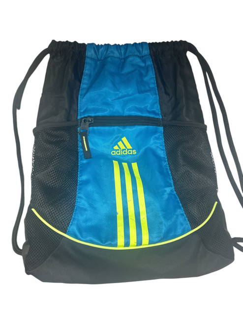 Vist Large View of Product Image Which is Used Adidas Soccer Ball Bag Black And Royal Blue