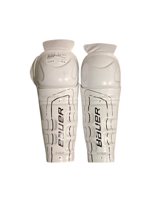 Vist Large View of Product Image Which is Used Bauer SG Youth Shin Guards None 10"
