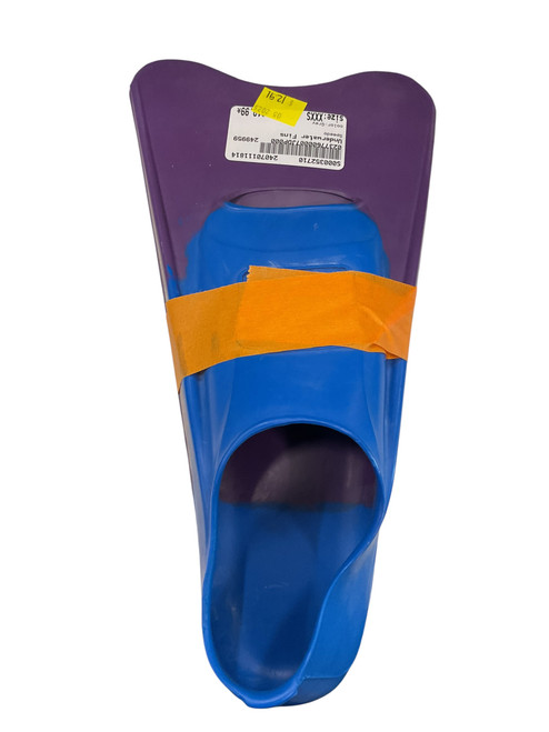 Vist Large View of Product Image Which is Used Speedo Underwater Fins Grey XXXS