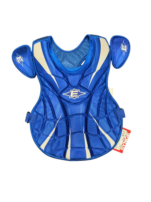 Vist Large View of Product Image Which is Used Easton CHEST PROTECTOR Catchers Chest Protector Royal Blue Adult