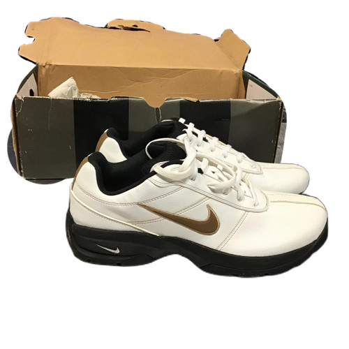 Vist Large View of Product Image Which is Used Nike 312240-121 Mens Golf Shoes White Senior 8.5