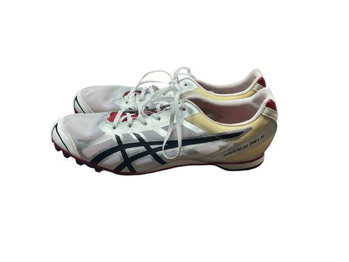 Vist Large View of Product Image Which is Used Asics Track & Field Cleats Adult White Senior 10
