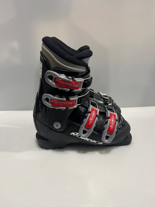 Vist Large View of Product Image Which is Used Nordica GP TJ Boys DH Ski Boot Black 190 MP - Y12