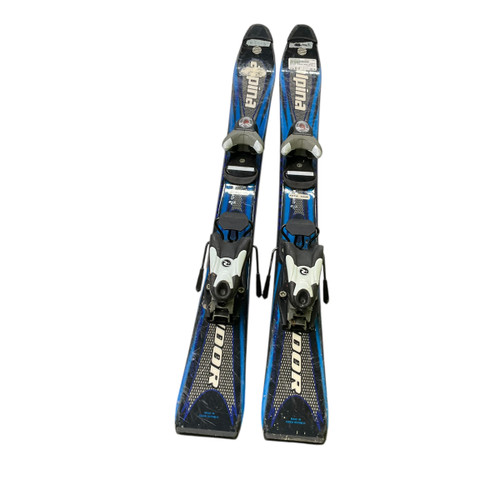 Vist Large View of Product Image Which is Used Alpina CONDOR Boys DH Ski/Binding Royal Blue 90 cm