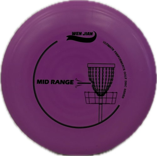 Vist Large View of Product Image Which is Used WEN JIAN MID RANGE Disc Golf Mid Range Purple
