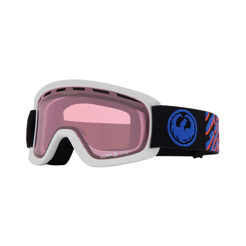 Vist Large View of Product Image Which is New Dragon Lil D 2026 Kids' Snow Goggles- Wildside/Lumalens Light Rose Lens
