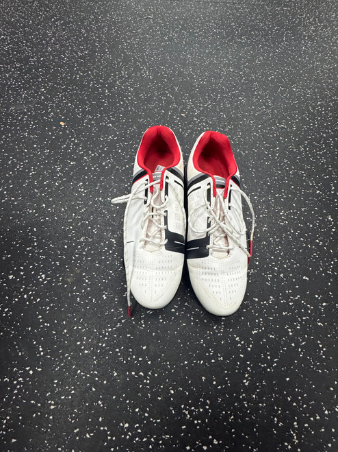 Vist Large View of Product Image Which is Used Under Armour Jr Golf Shoes White Youth 06.0