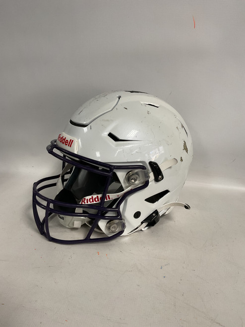 Vist Large View of Product Image Which is Used Riddell SPEEDFLEX FB Helmet White LG
