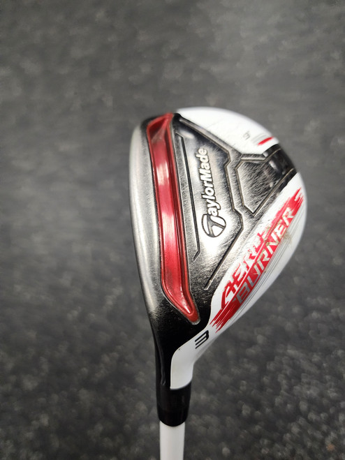 Vist Large View of Product Image Which is Used Taylormade AEROBURNER Mens Hybrid Club LH 3 Hybrid
