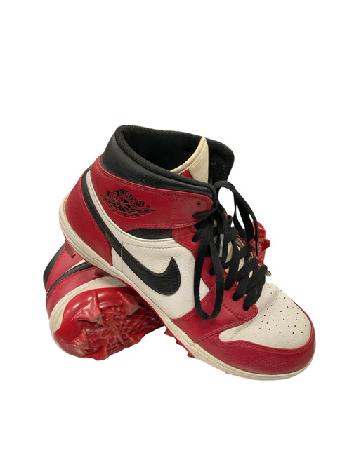 Vist Large View of Product Image Which is Used Nike Adult FB Cleats Red Senior 9.5