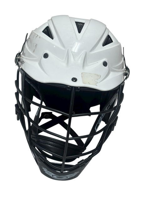 Vist Large View of Product Image Which is Used Cascade CPV-R M/L Lacrosse Helmet White