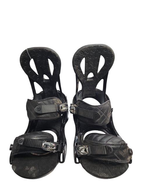 Vist Large View of Product Image Which is Used Burton MISSION BINDINGS Mens Binding Only Black LG