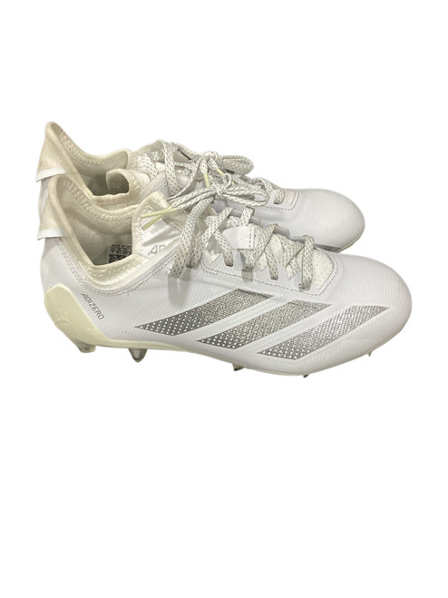 Vist Large View of Product Image Which is Used Adidas ADIZERO ELECTRIC.1 II FOOTBALL CLEATS Adult FB Cleats White Senior 7