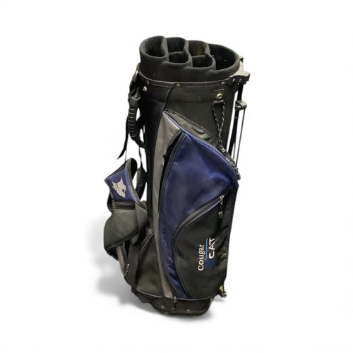 Vist Large View of Product Image Which is Used COUGAR X CAT Mens Stand Bag Navy Blue