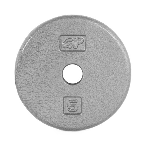 Vist Large View of Product Image Which is CAP Standard Cast Iron Plate Grey 5 lb #RPG-005