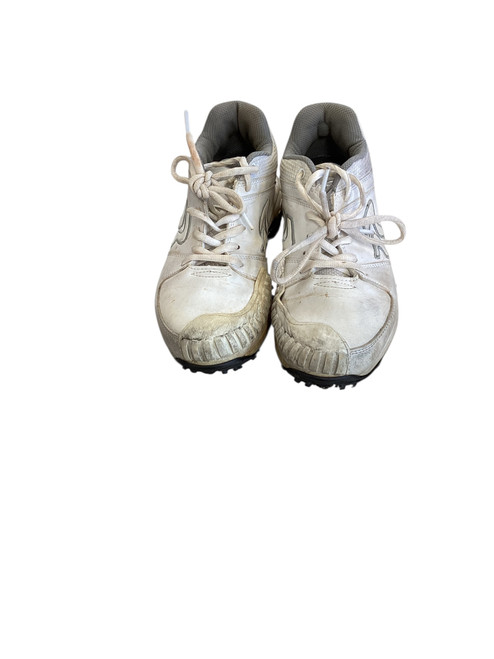 Vist Large View of Product Image Which is Used Ringor RINGOR CLEATS BB/SB Cleats White Senior 10