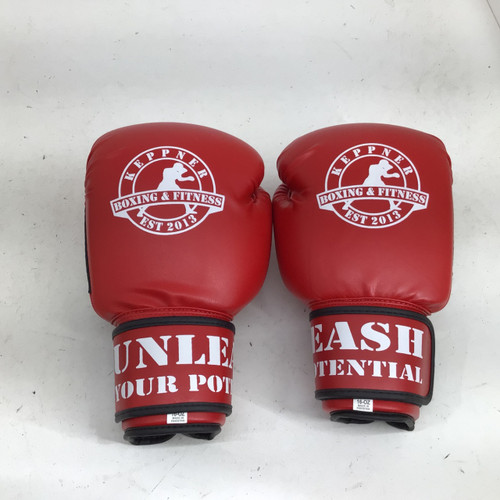 Vist Large View of Product Image Which is Used NEW 16 OZ BOXING GLOVES Boxing Gloves Red Senior