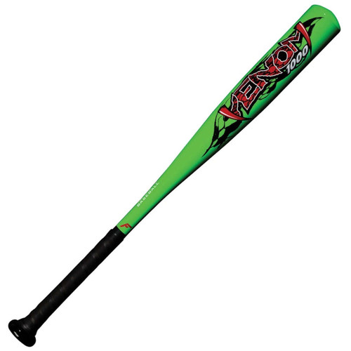 Vist Large View of Product Image Which is New Franklin VENOM 1000 BB/SB T-Ball Bat Neon Green 24"