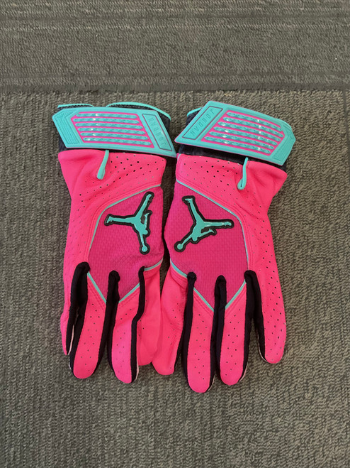 Vist Large View of Product Image Which is Used Jordan BB/SB Batting Gloves Pink 2X