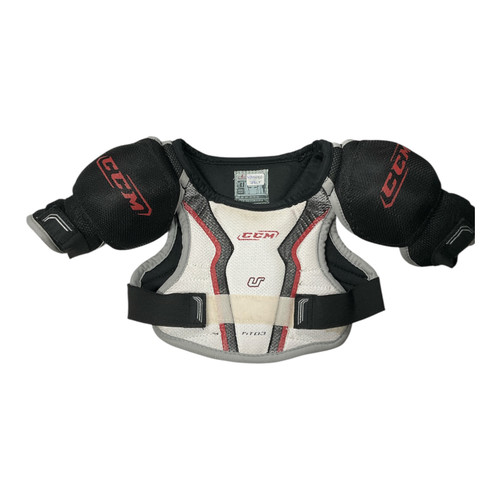 Vist Large View of Product Image Which is Used CCM U+ FIT 03 Youth Shoulder Pads SM