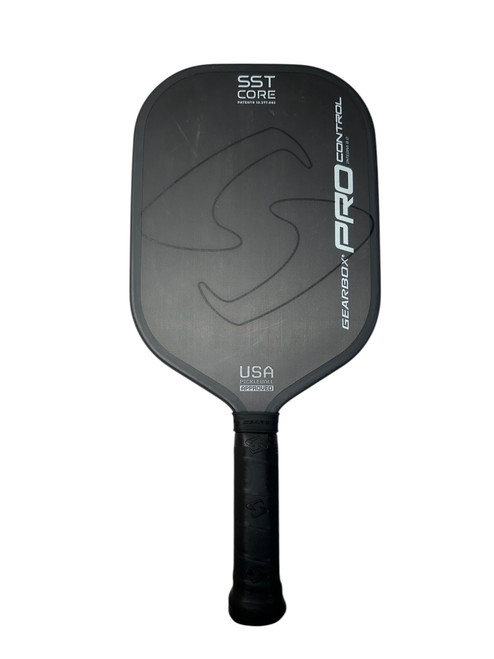 Vist Large View of Product Image Which is Used Gearbox SST PRO CONTROL 8.0 Pickleball Racquet Black