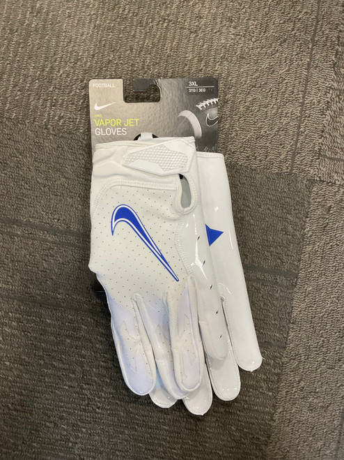 Vist Large View of Product Image Which is Used Nike VAPOR JET DUKE FB Gloves White 3X