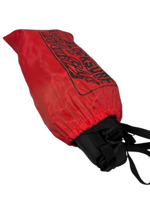 Vist Large View of Product Image Which is Used Block Surf WRAP RAX DOUBLE Soft Surfboard Rack