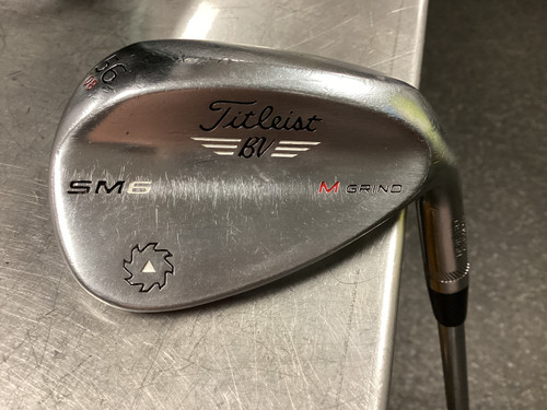 Vist Large View of Product Image Which is Used Titleist SM6 Golf Wedge Mens RH 56 Degree