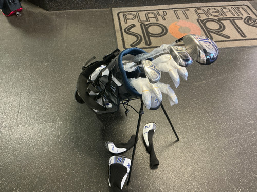 Vist Large View of Product Image Which is Used Callaway XT JR SET Jr Package Set RH Royal Blue 10 Piece