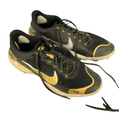 Vist Large View of Product Image Which is Used Nike REACT BB/SB Cleats Black Senior 11