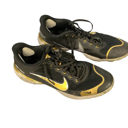 Vist Large View of Product Image Which is Used Nike REACT BB/SB Cleats Black Senior 11