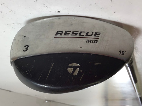 Vist Large View of Product Image Which is Used Taylormade RESCUE MID Mens Hybrid Club RH 3 Hybrid