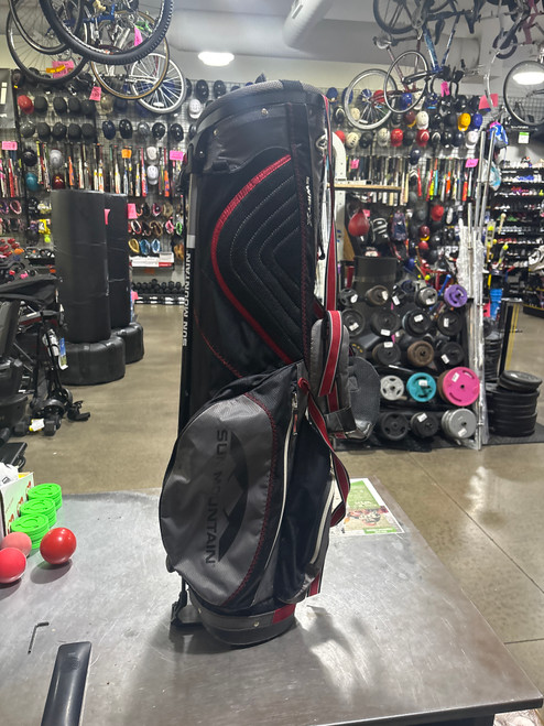 Vist Large View of Product Image Which is Used Sun Mountain Mens Stand Bag Black