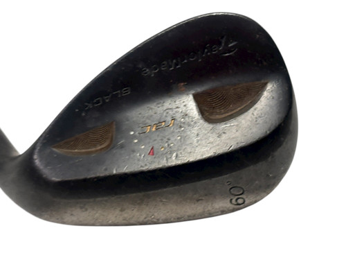 Vist Large View of Product Image Which is Used Taylormade RAC BLACK Golf Wedge Mens RH 60 Degree 35.25"