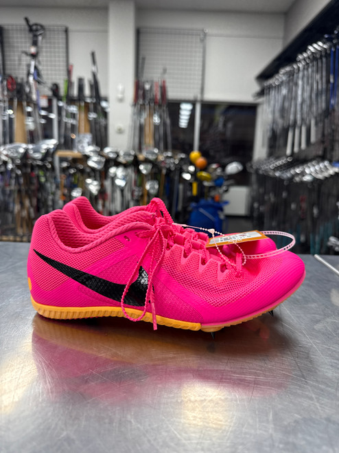Vist Large View of Product Image Which is New Nike ZOOM RIVAL MULTI Track & Field Cleats Adult Pink Senior 7