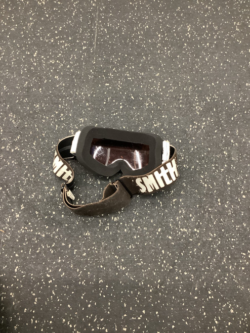 Vist Large View of Product Image Which is Used Smith Snow Goggles Youth Black