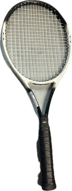 Vist Large View of Product Image Which is Used Prince HAMMER 6.2 Adult Tennis Racquet White 4 3/8"