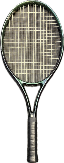 Vist Large View of Product Image Which is Used Wilson PROFILE 3.0 Adult Tennis Racquet Green 4 1/2"