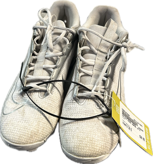 Vist Large View of Product Image Which is Used Nike Adult FB Cleats White Senior 10.5