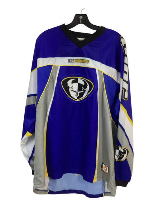 Vist Large View of Product Image Which is Used Thor Adult Top Royal Blue XL