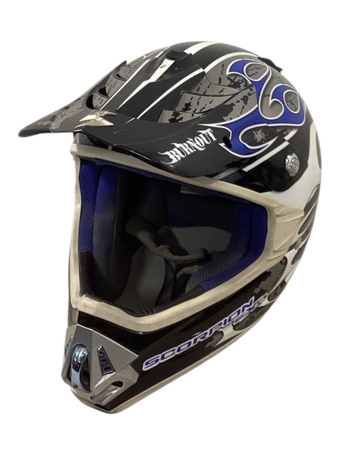 Vist Large View of Product Image Which is Used SNELL DOT HELMET Adult Helmet Black MD