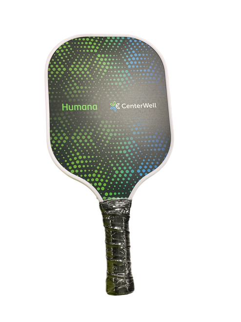 Vist Large View of Product Image Which is Used HUMANA PADDLE Pickleball Racquet Black