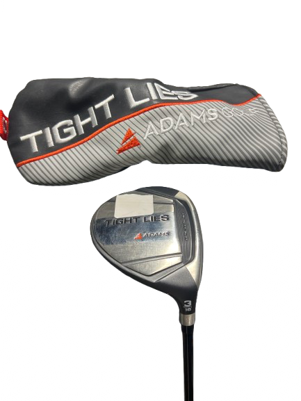 Vist Large View of Product Image Which is Used Adams Golf TIGHT LIES 2021 Mens Fairway Wood RH Grey 3 Wood