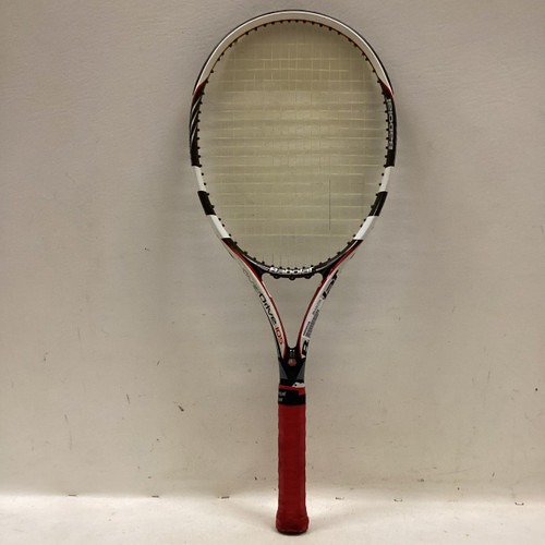 Vist Large View of Product Image Which is Used Babolat OVERDRIVE 105 Adult Tennis Racquet Red 4 3/8"