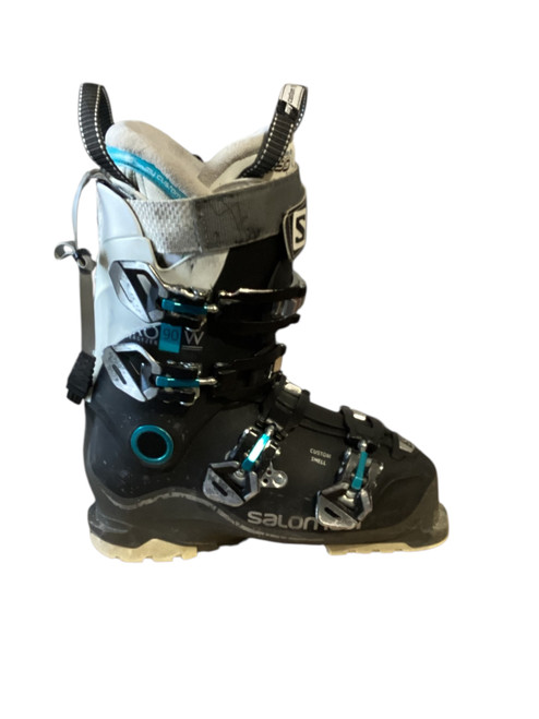 Vist Large View of Product Image Which is Used Salomon X-PRO 90 W Womens DH Ski Boot Black 240 MP - J06 - W07