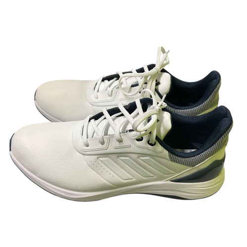 Vist Large View of Product Image Which is Used Adidas LIGHTSTRIKE Mens Golf Shoes White Senior 12