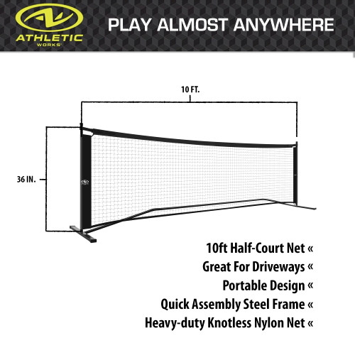 Vist Large View of Product Image Which is Used Athletic PB half net