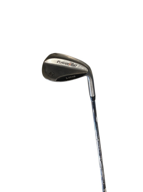 Vist Large View of Product Image Which is Used Powerbilt PB X-GRIND 64 WEDGE MRH Golf Wedge Mens RH 64 Degree