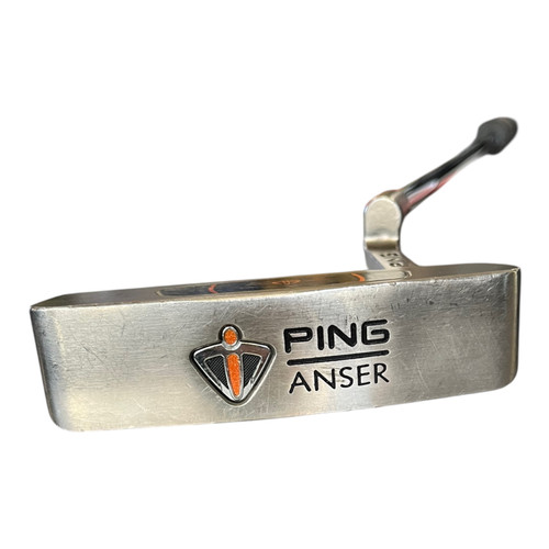 Vist Large View of Product Image Which is Used Ping ANSER USA ORANGE DOT Mens Putter RH