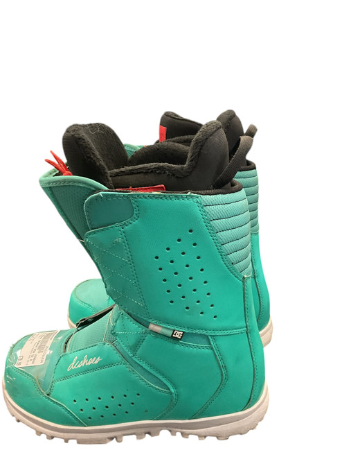 Vist Large View of Product Image Which is Used DC Shoes SEARCH BOA SZ 8 Womens Snowboard Boots Turquoise Senior 8